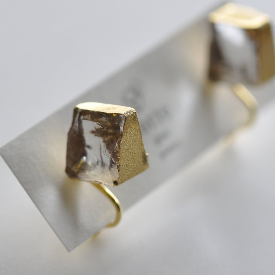 sorte glass jewelry Clip-on Earring SGJ-010E