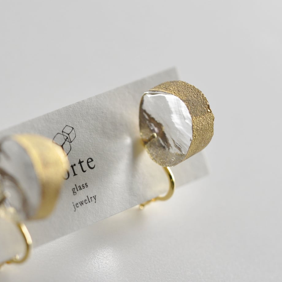 sorte glass jewelry Clip-on Earring SGJ-008E