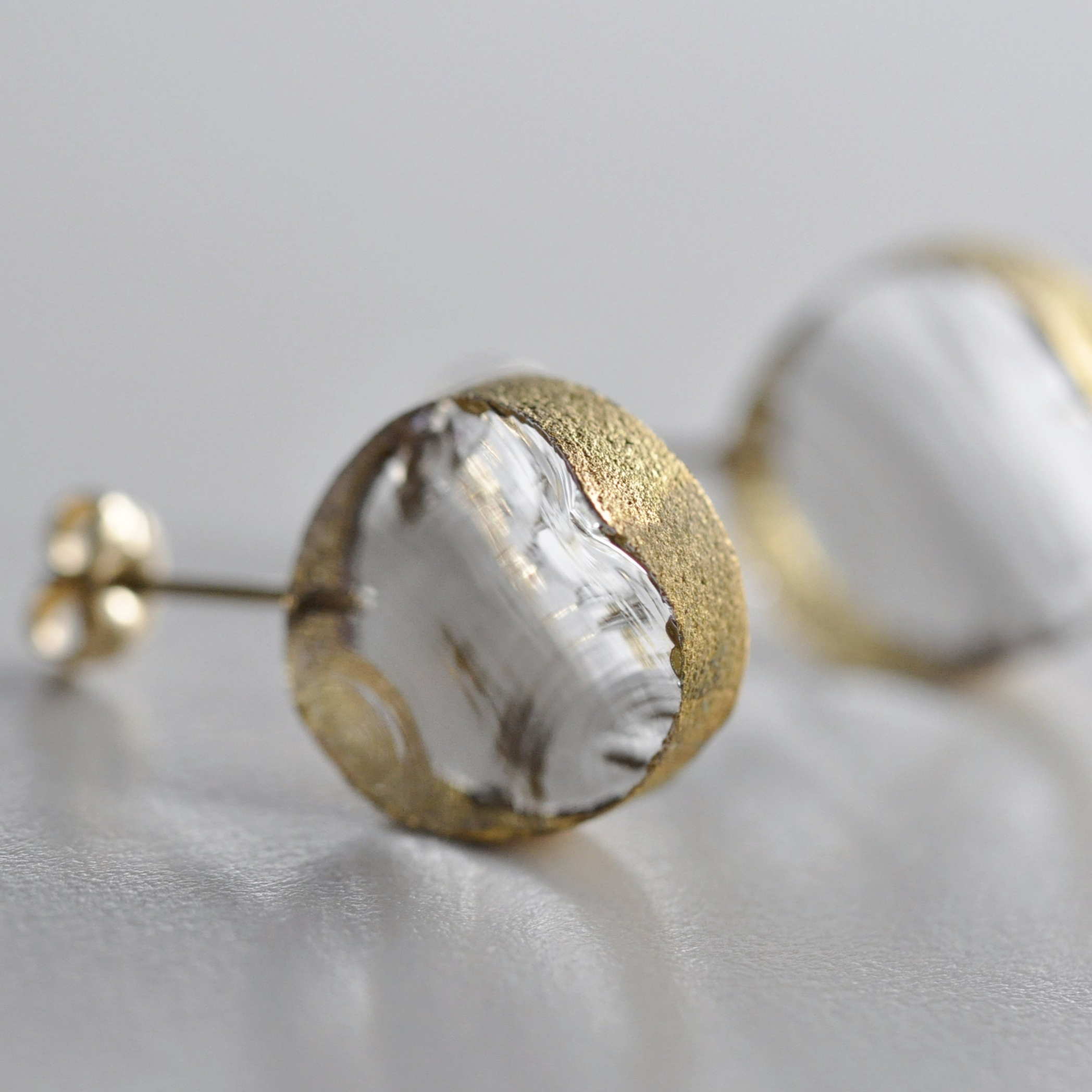 sorte glass jewelry Pierced Earring SGJ-008P