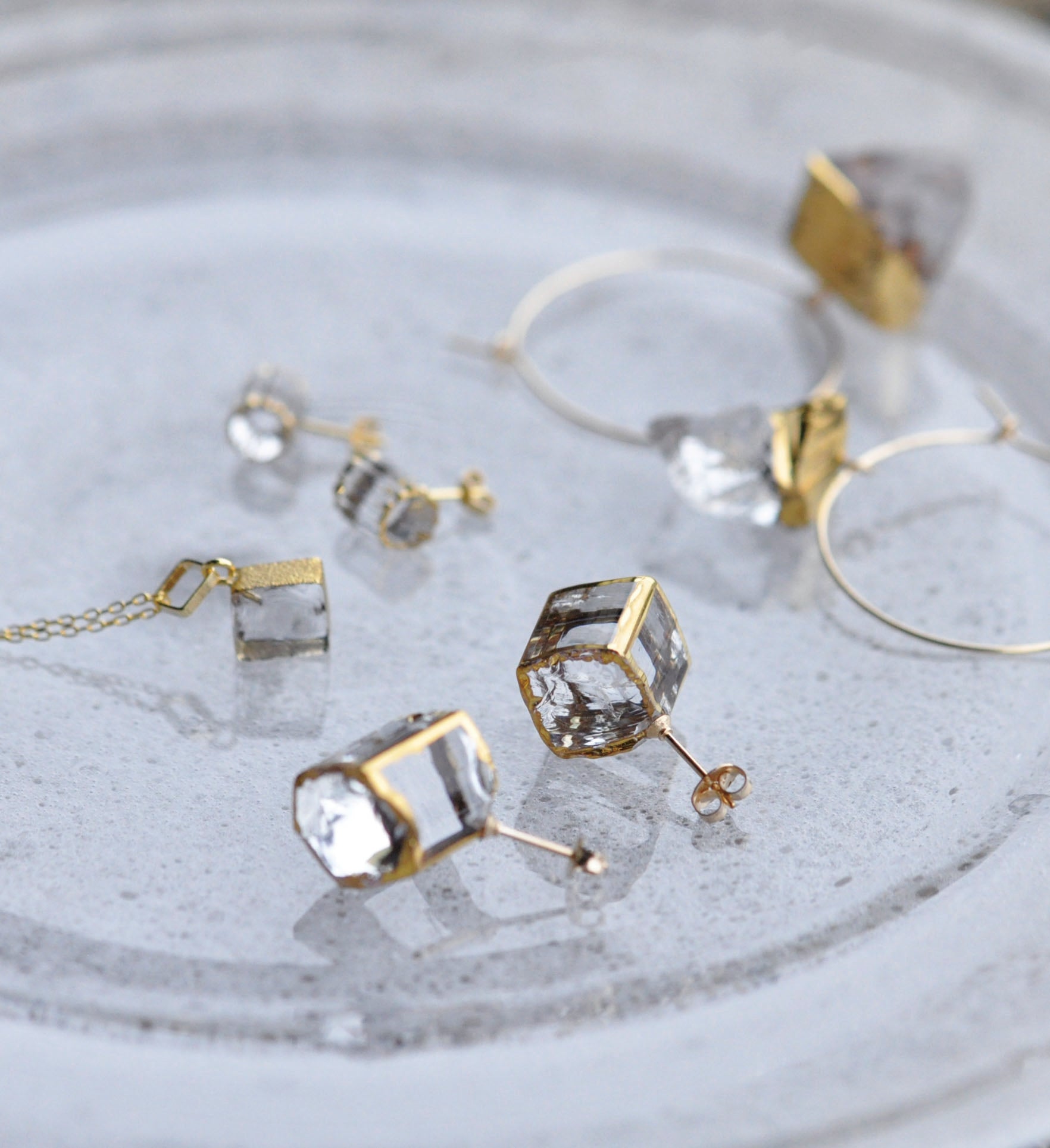 sorte glass jewelry brand concept