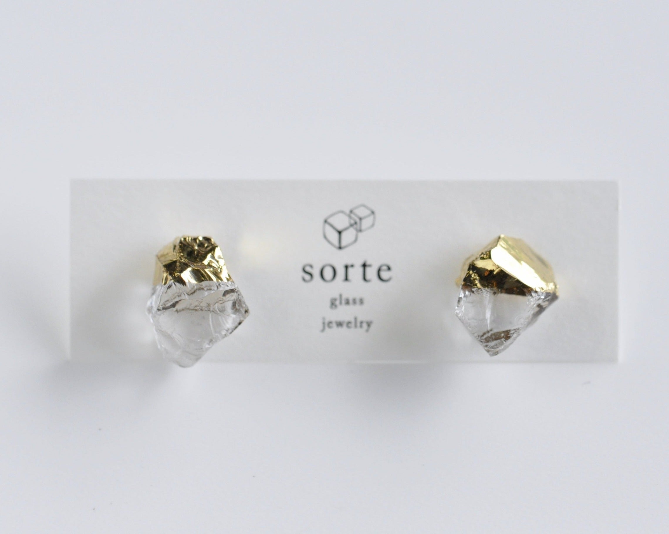 sorte glass jewelry Pierced Earring　SGJ-201G